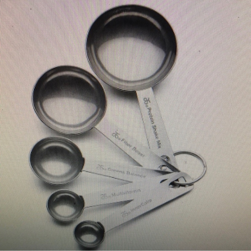 Arbonne Good to be green scoops stainless steel NWT